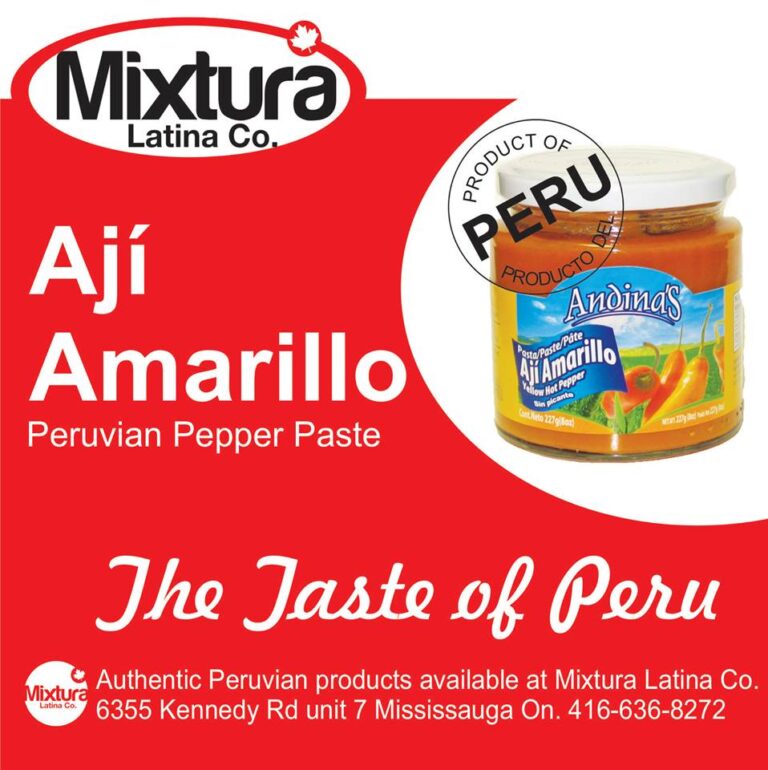 Aji Amarillo Peruvian yellow pepper paste