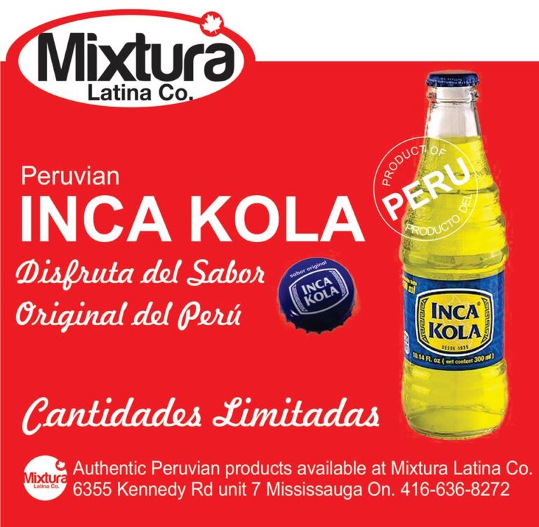 Inca Kola from Peru