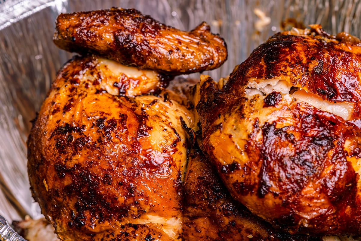 Peruvian style roasted chicken
